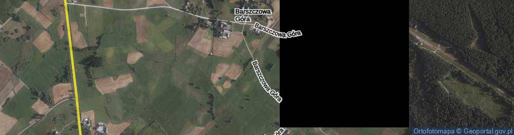 Zdjęcie satelitarne Barszczowa Góra ul.
